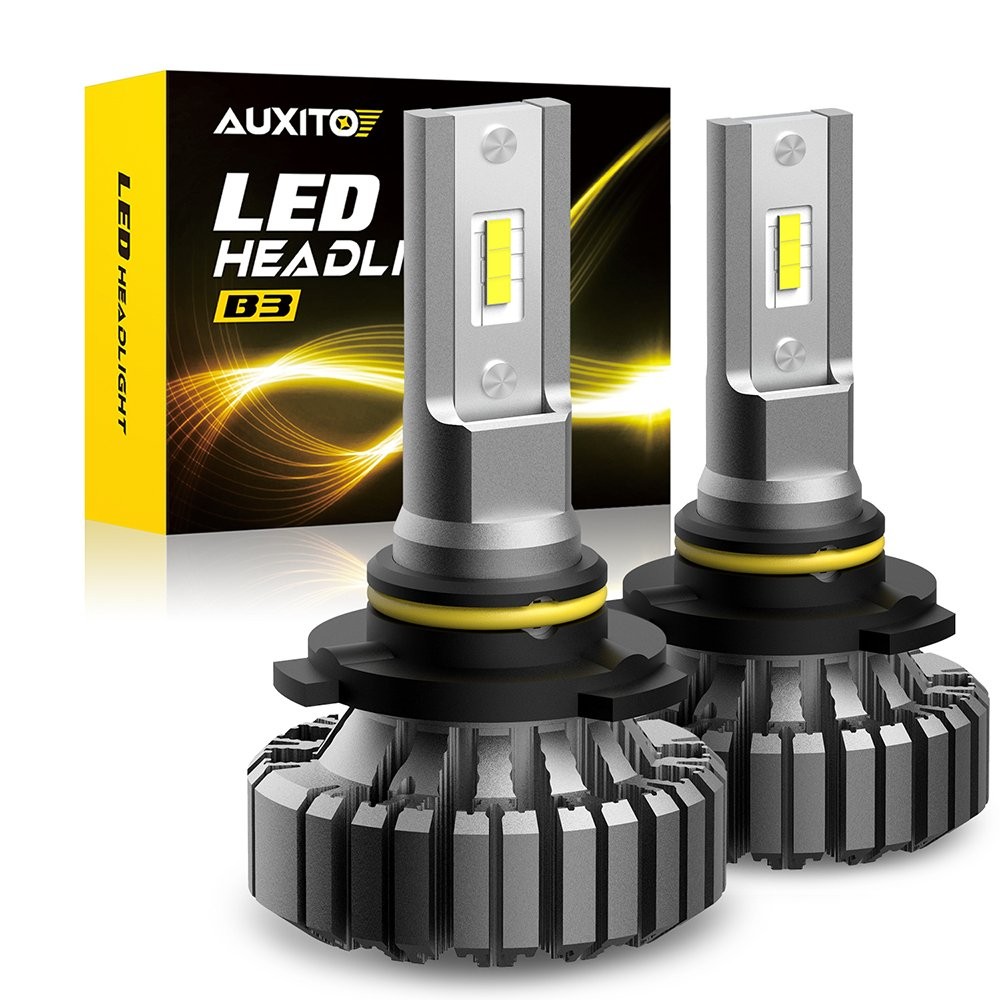9006 HB4 LED Headlight Bulbs Beam Low Fog Lights 6500K White 36000LM B3 2/4x