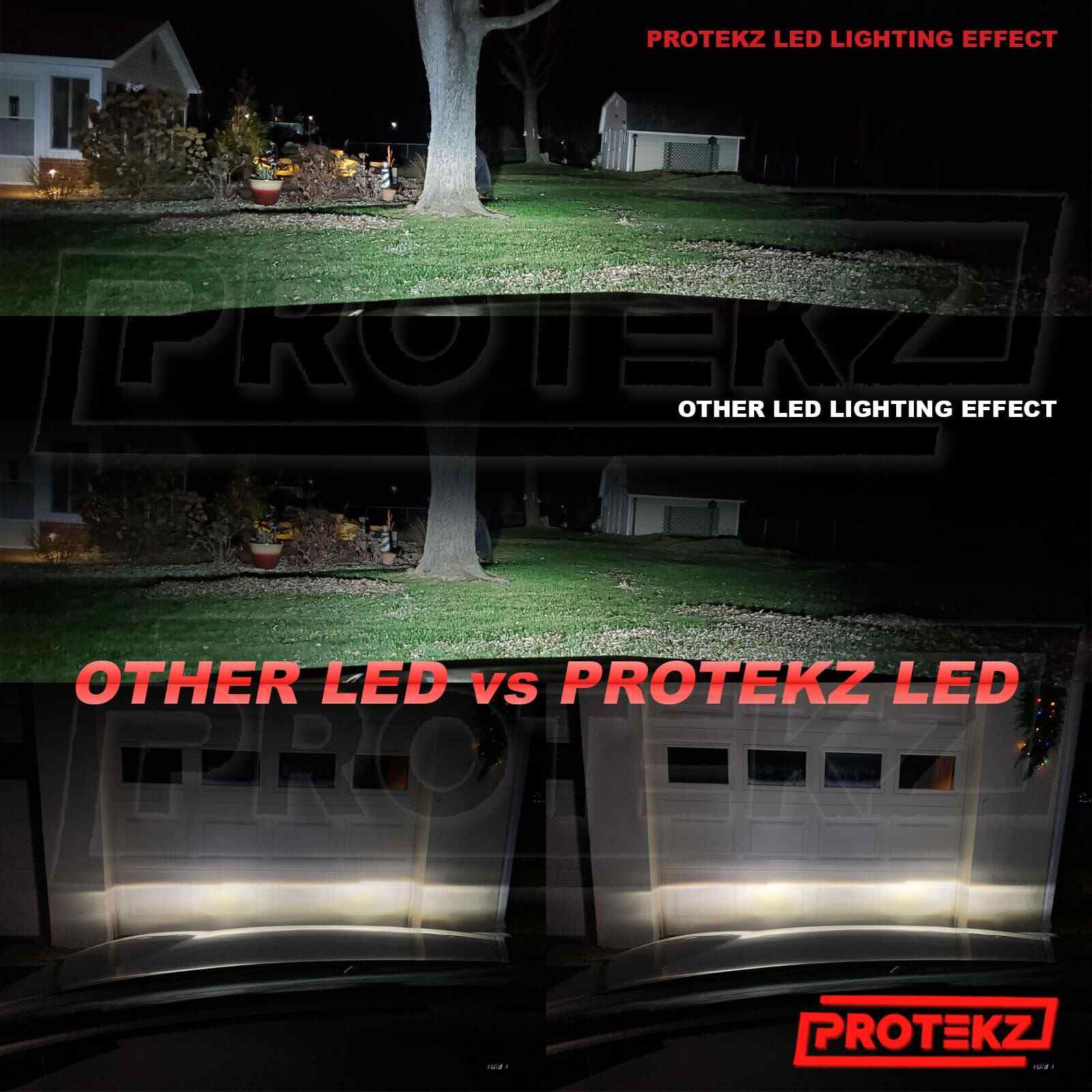H11 LED Headlight Bulbs H8 H9 H16 Protekz 5 Years Warranty 60Days Free Return