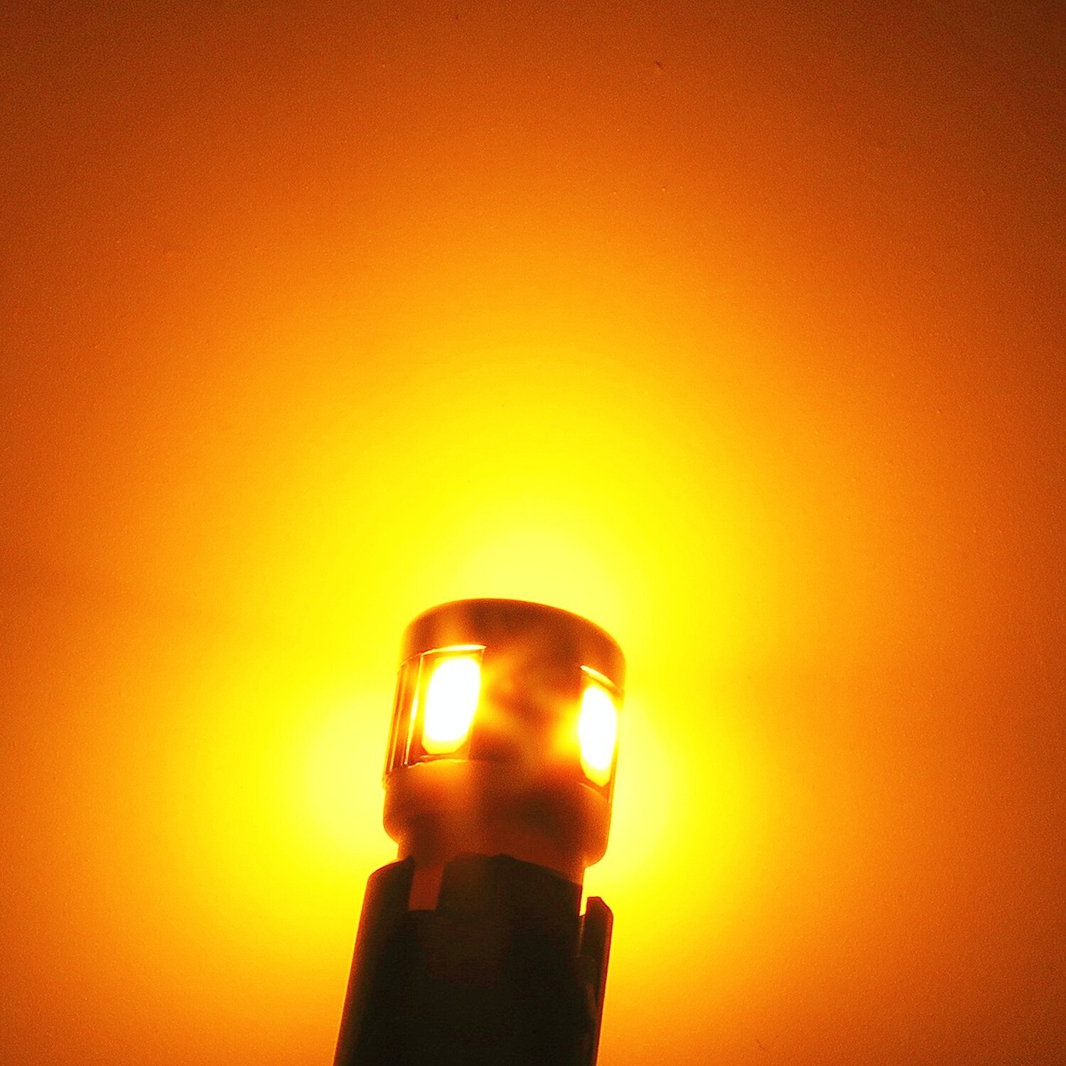 Alla Lighting LED 194 Amber Yellow Roof Marker Light Bulb Super Bright One Beam