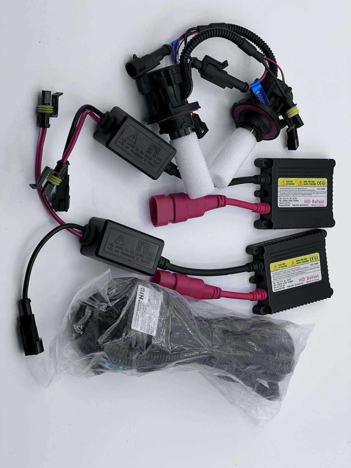LED Headlight Kit Plug&Play 55W 6000K