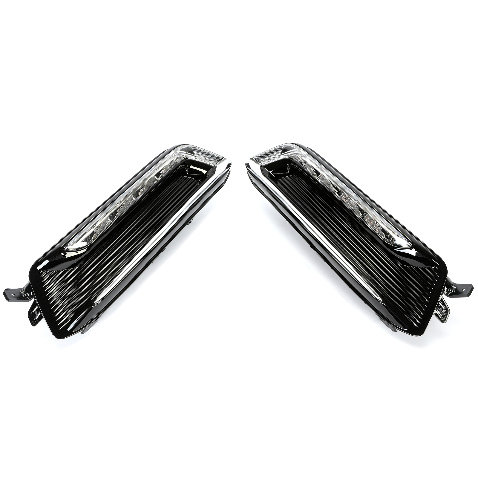 Pair LED Bumper Fog Lights W/Wiring Kits For Chevy Impala 2014-2020 Driving Lamp