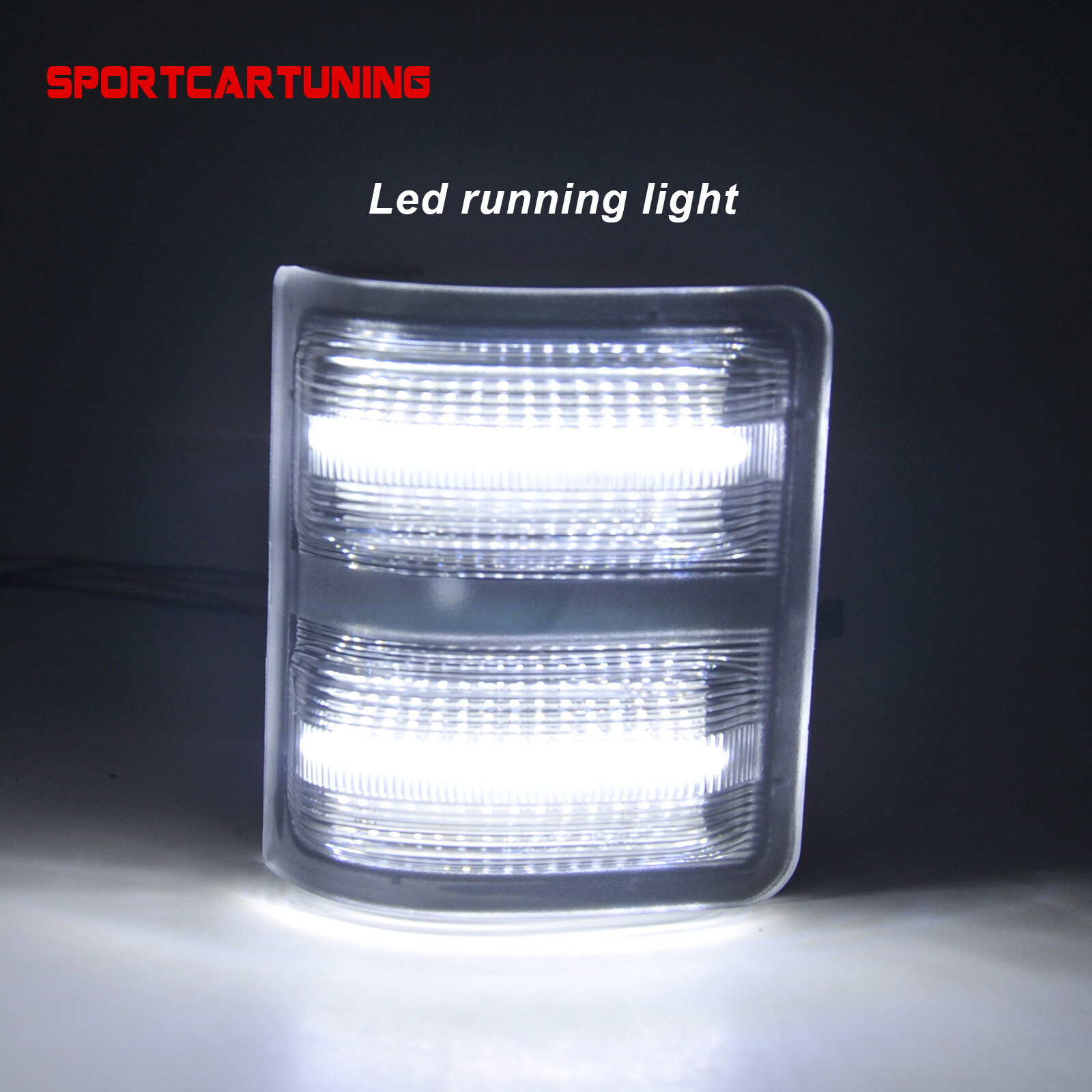 LED Side Mirror Marker Lights Lamp Clear For 2008-2016 Ford F250 F350 F450 F550