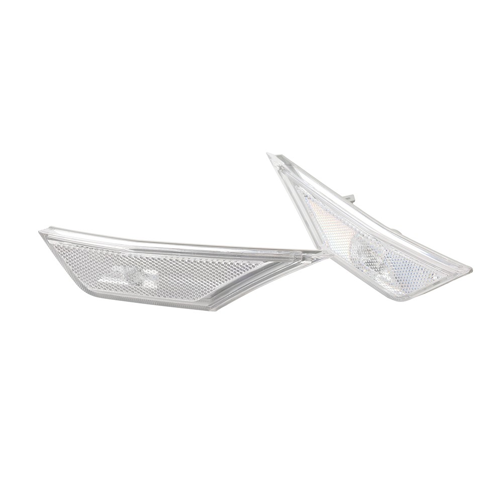 2pcs Clear Side Marker Lamp Turn Singal Light With Bulbs For Honda Civic 2016-21
