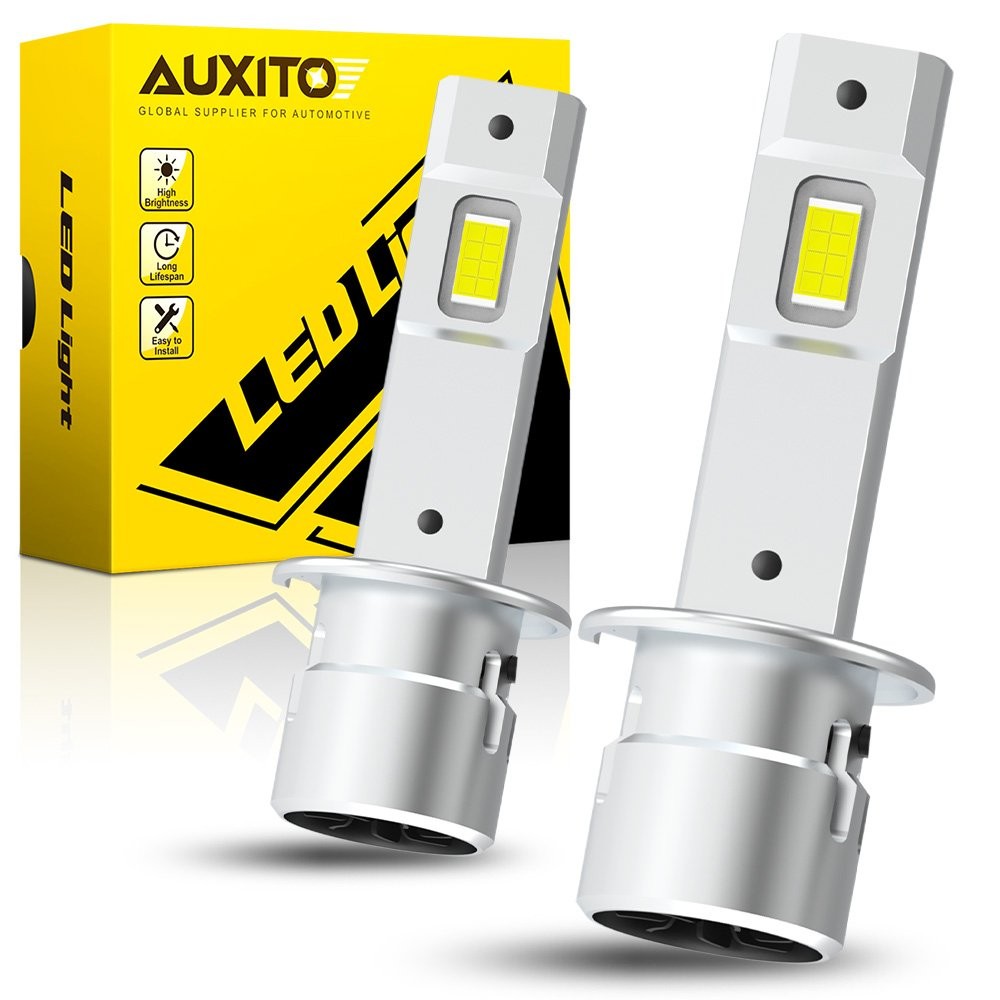 AUXITO H1 LED Headlight Bulb Conversion Kit High Low Beam Lamp 6500K Super White
