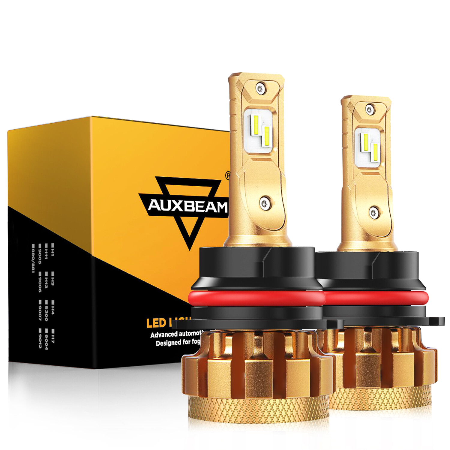 AUXBEAM 9004 LED Headlight for Dodge RAM 1500 2500 3500 1994-2001 High Low Bulbs
