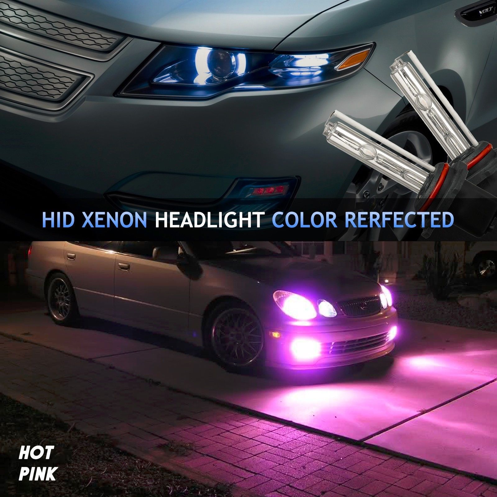 XENTEC AC 35w HID Kit 9005 9006 H1 H3 H4 H7 H10 H11 H13 H16 5202 6000K 5K Xenon