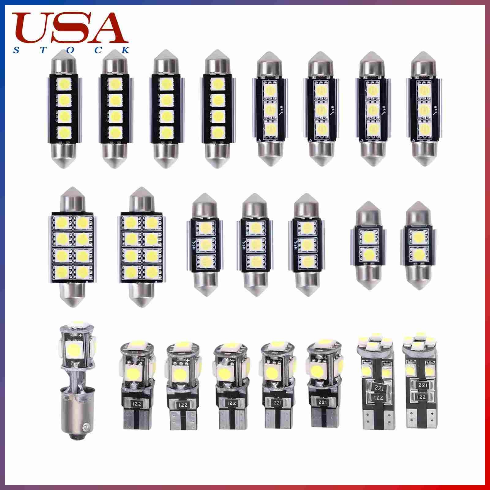 New 23 left right Car Side Marker Lights For 23Pcs LED Car Light Bulb Kit Set
