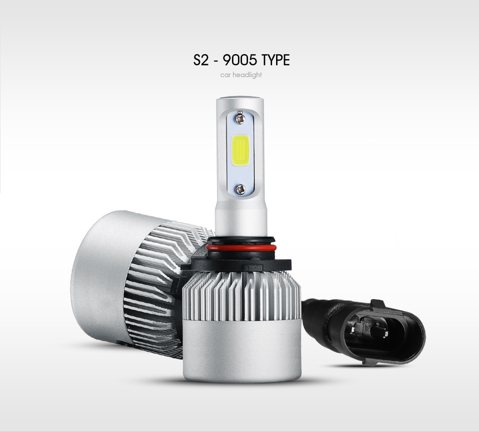 Plug &play 9005 HB3 LED Headlight Kit 2200W 330000LM Hi/Lo Beam Bulb 6000K White