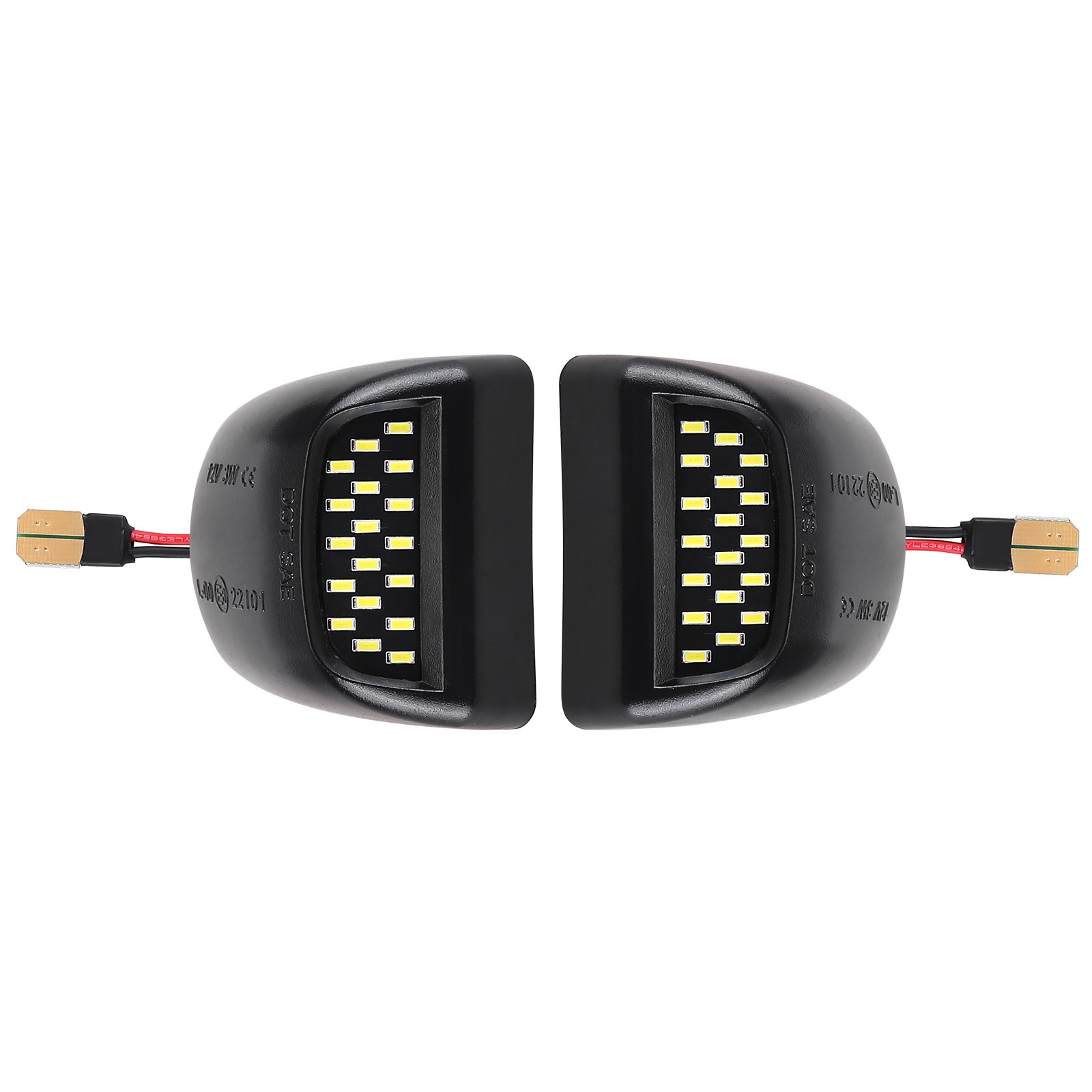 2x 12V LED License Plate Lights 22794700 for Chevrolet Pickup Truck GMC
