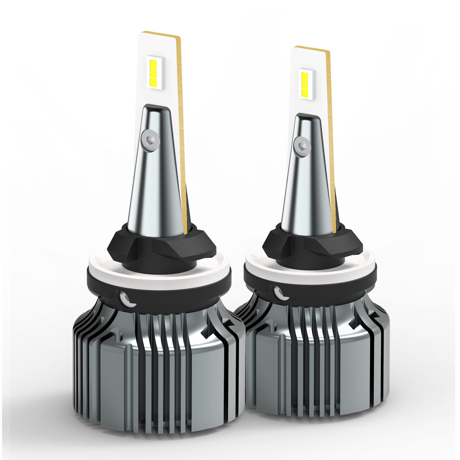AUXITO H27W/2 881 White LED Fog Light Bulbs DRL Conversion Kit 6500K White