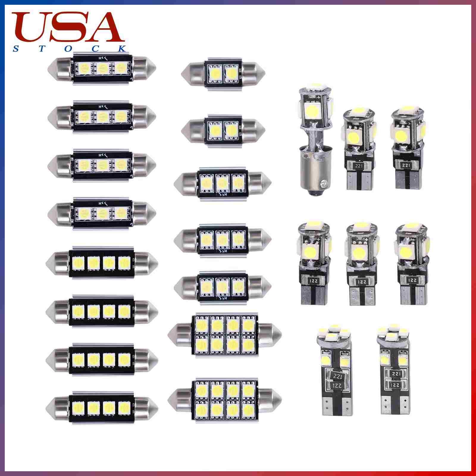 New 23 left right Car Side Marker Lights For 23Pcs LED Car Light Bulb Kit Set