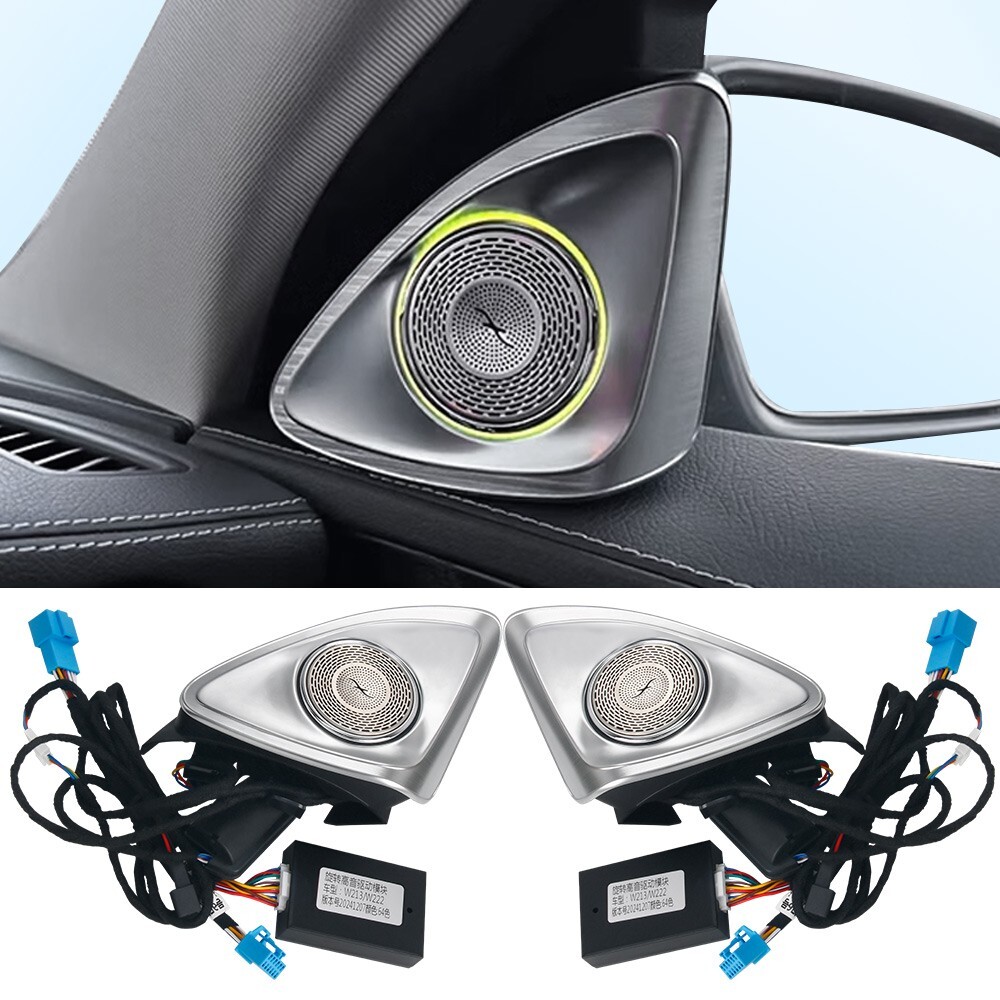4D Rotation Speaker Tweeter for Mercedes Benz W205 CClass 2019-2021 64 colors