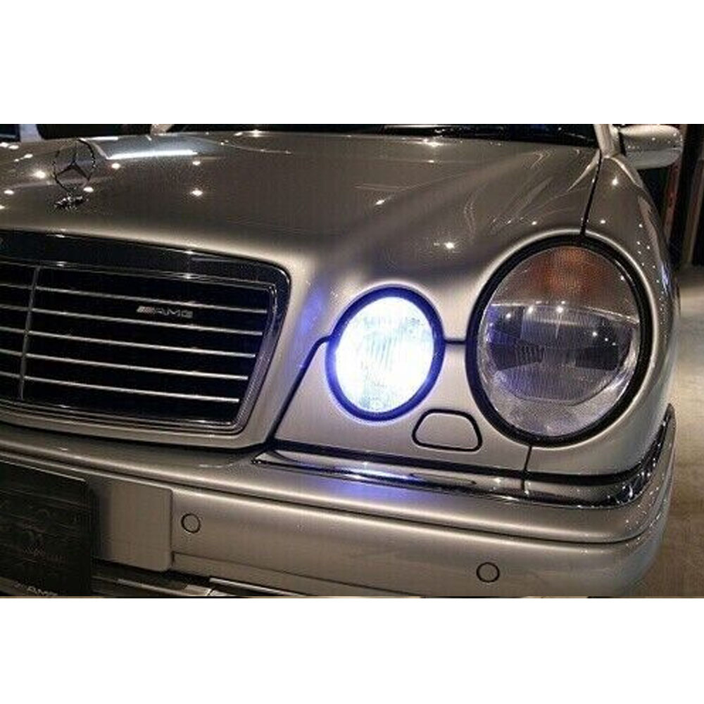2x BAX9S H6W LED 6000K No Error Parking Light Bulbs For Mercedes Benz W210 Etc