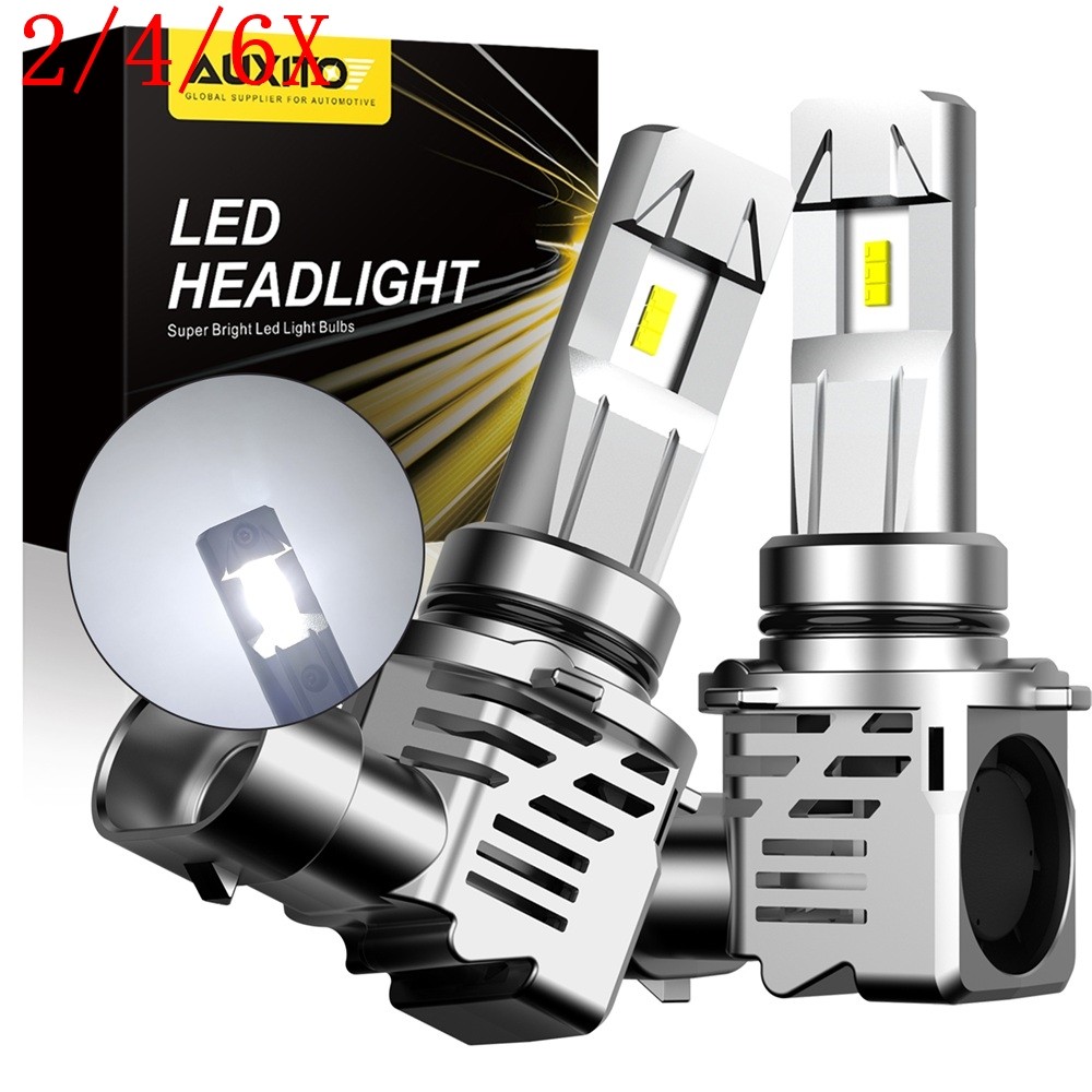 2/4/6X 200W Super Bright 9006 HB4 LED Headlight Bulb Kit Low Beam 6500K Canbus