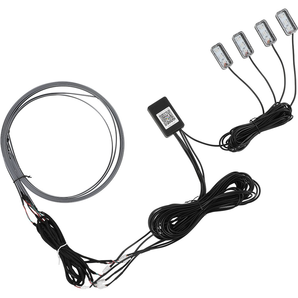 LED Interior Acrylic Strip Light APP-Control Ambient For Tesla Model 3 S X Y