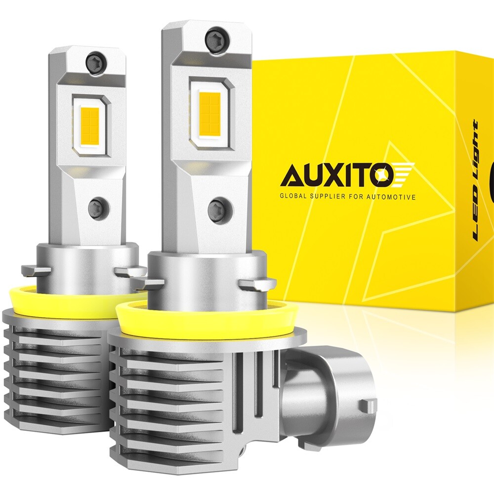 H11/H8 LED Headlight Bulbs 3000K Amber Yellow Super Bright Fog DRL High Power x2