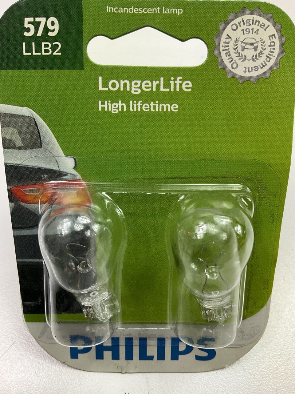 Philips 579LLB2 Longerlife Dome Lamp Light Bulb 579 – 2 PACK