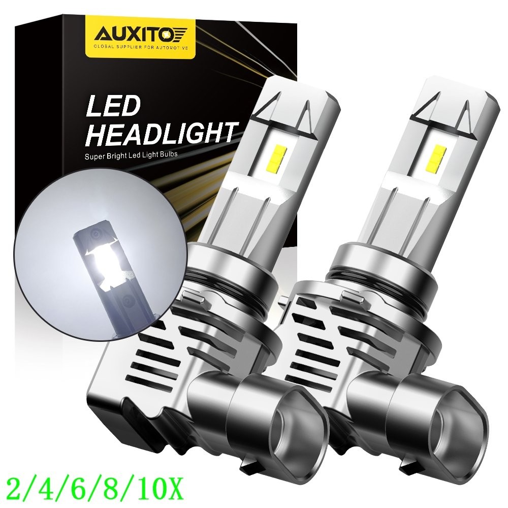 AUXITO 9006 LED Headlight Bulb Conversion Low Beam White Super Bright 2/4/6/8X