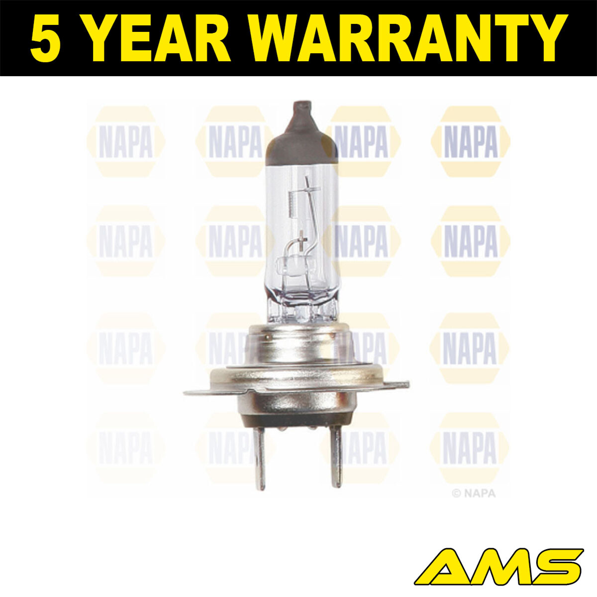 Fits Ford Vauxhall VW + Other Models Headlight Bulb Front AMS #2
