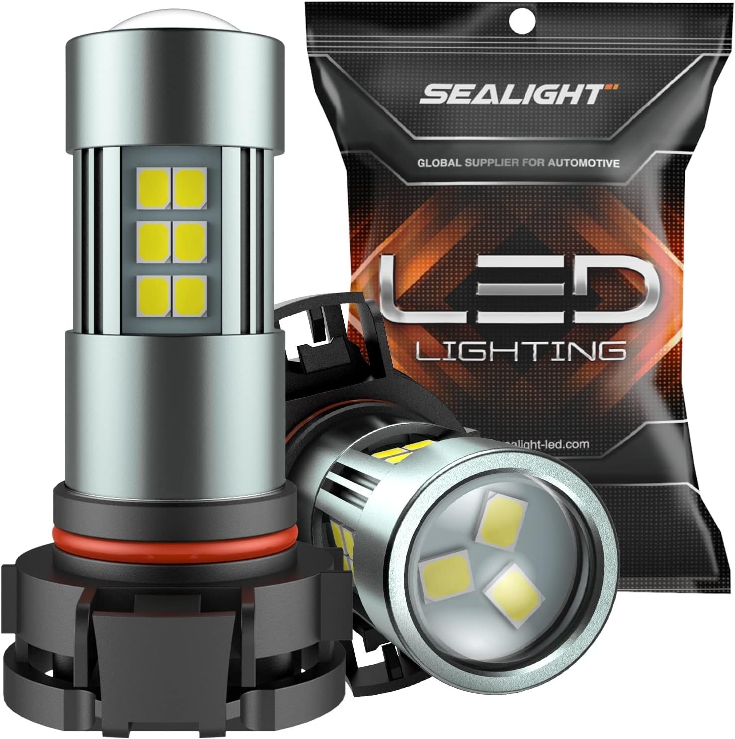 Universal Fit 5202 LED Fog Light Bulbs 6000K – 30,000 Hours Lifetime, Pack of 2