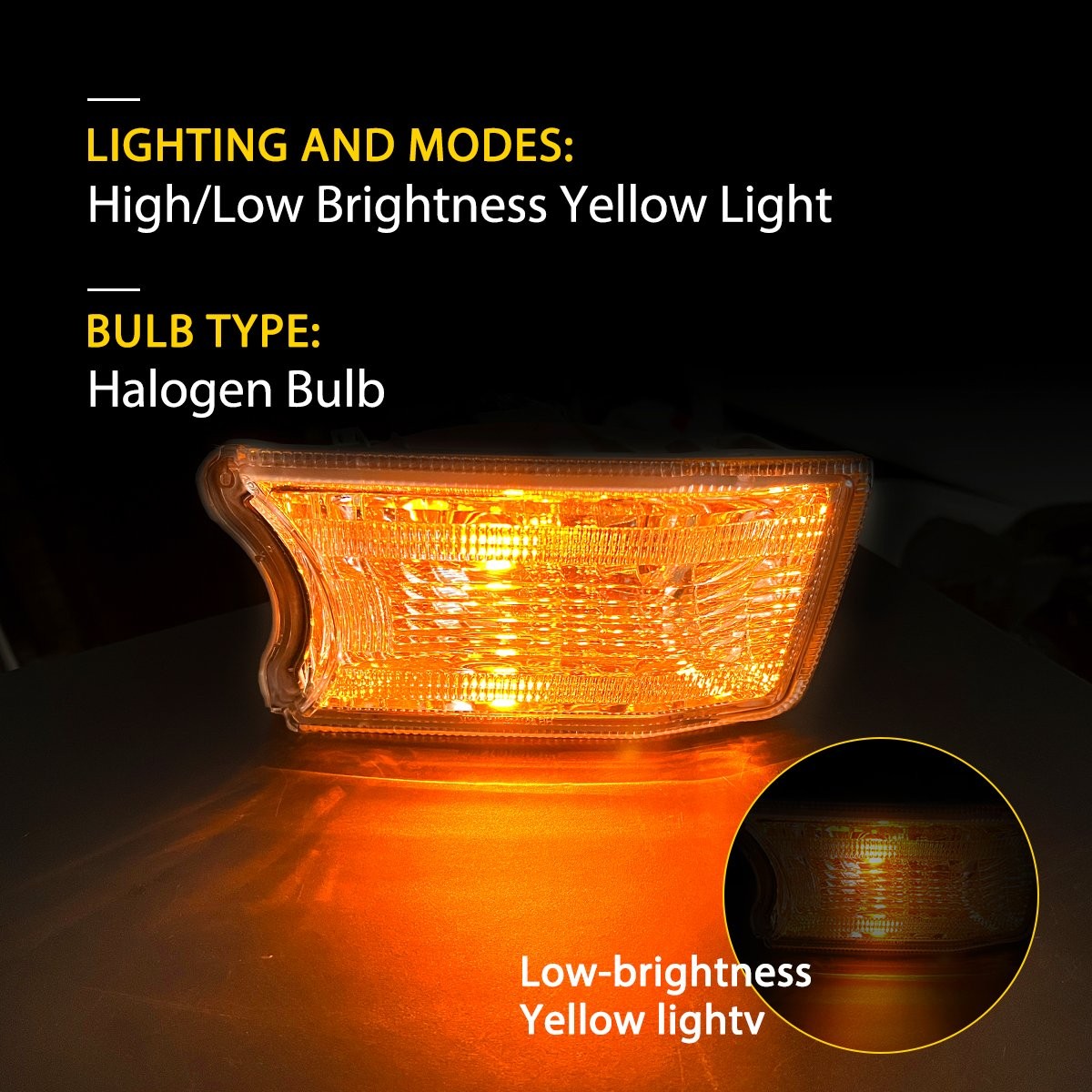 Turn Signal Light Clear Lens For 2010-2014 Toyota 4Runner Front Left Right 2-10X