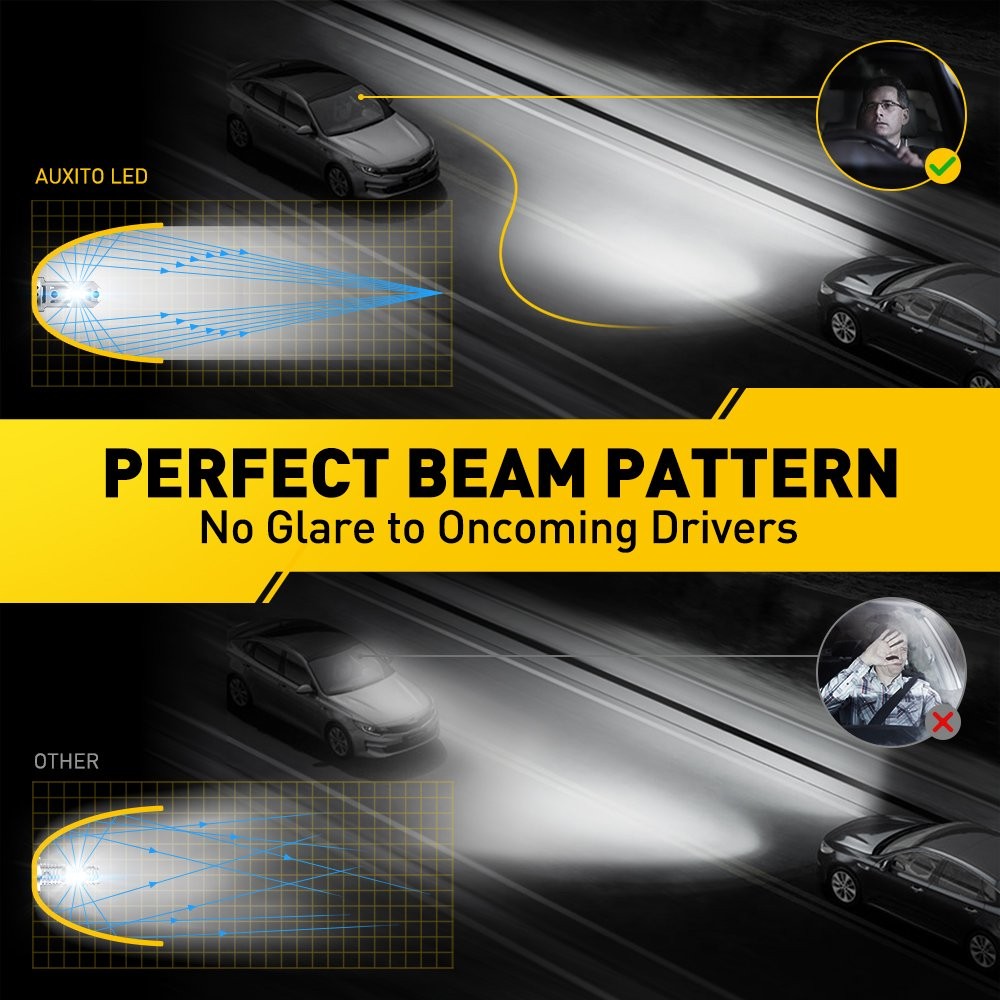 4/8pcs 9005+9006 LED Combo LED Headlight Kit 360000LM Light Bulbs Hi/Low Beam