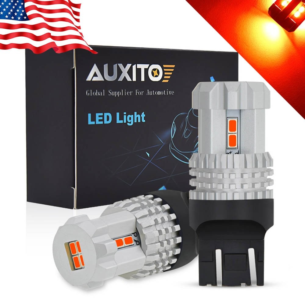 2x Bright Red Bulb 7443 7440 LED Brake Stop Lights for Toyota Corolla 2009-2019