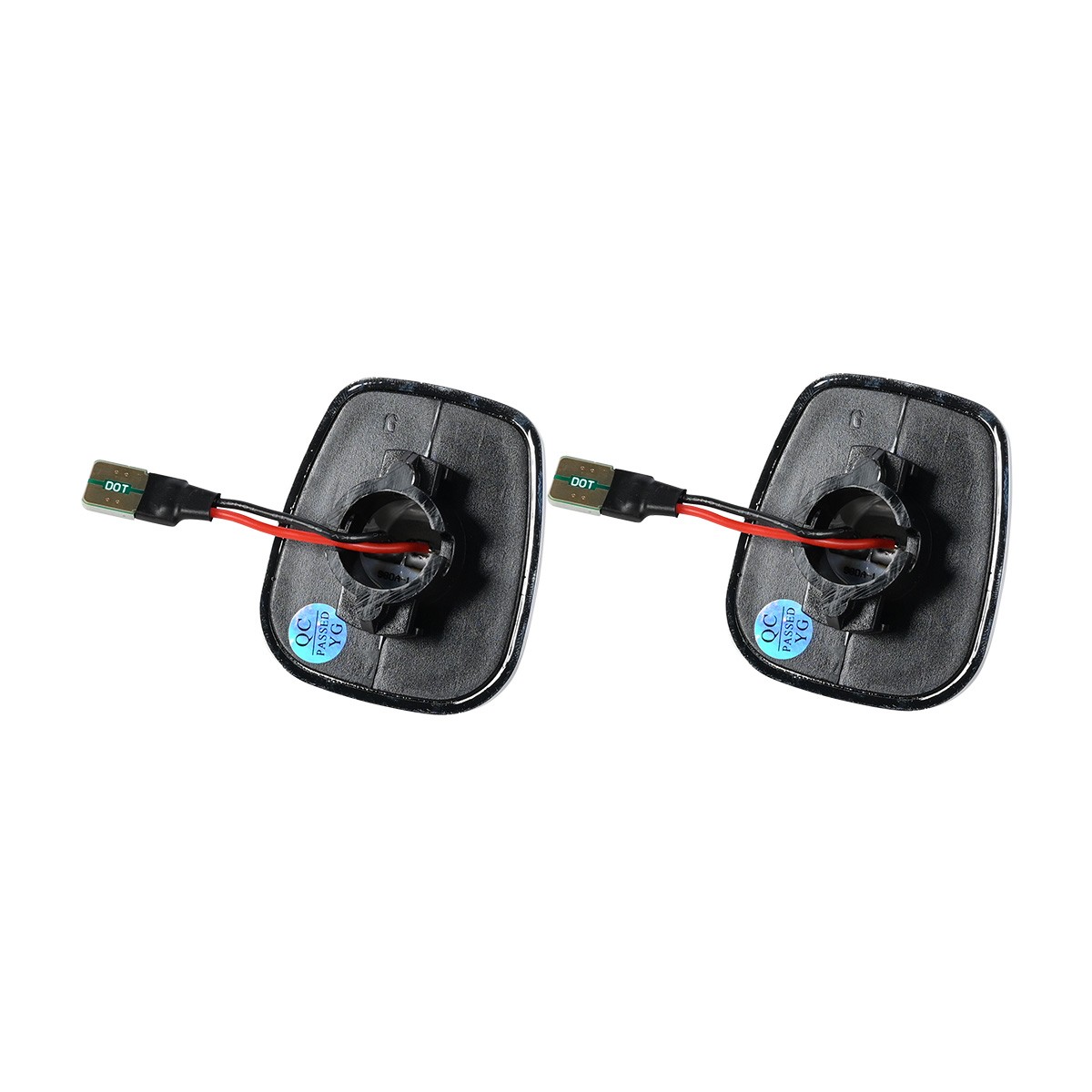 2x Chrome LED License Plate Light Tag Lamp For Chevy GMC C/K 1500 2500 ED 88-00