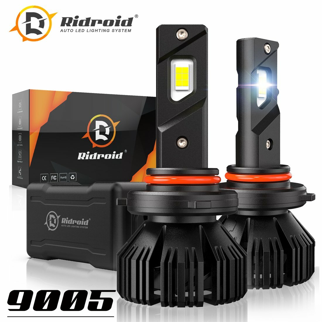 9005 HB3 LED Headlight Conversion Kit Bulb High Beam Super Bright White Canbus