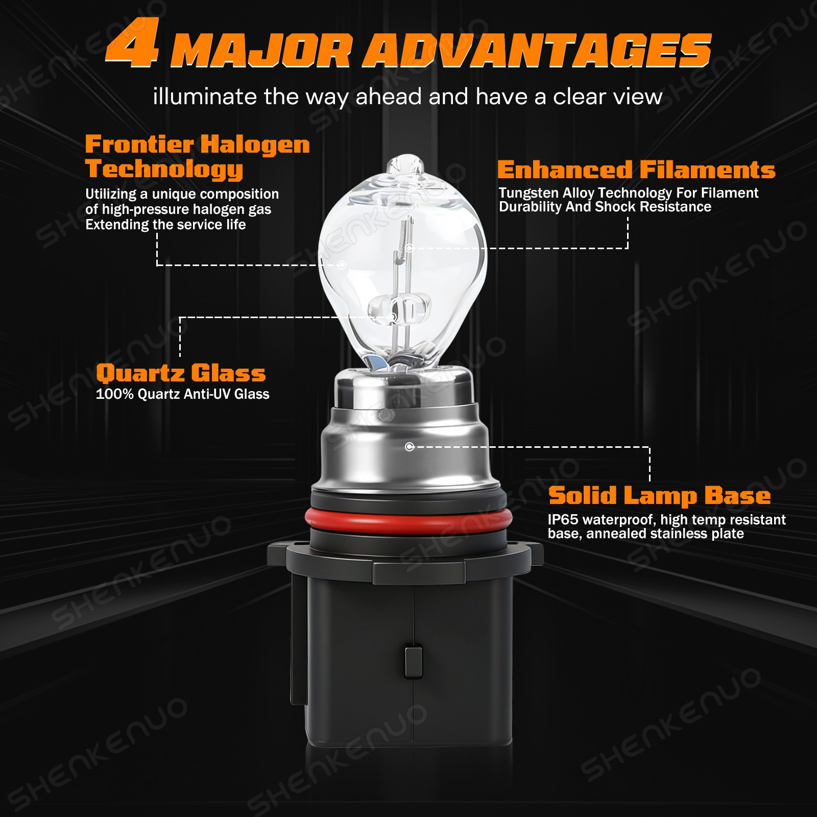 2Pcs 12278 PSX26W Halogen Fog Light Bulbs Kit 3400K FOR Chevy Suburban 2015-2017