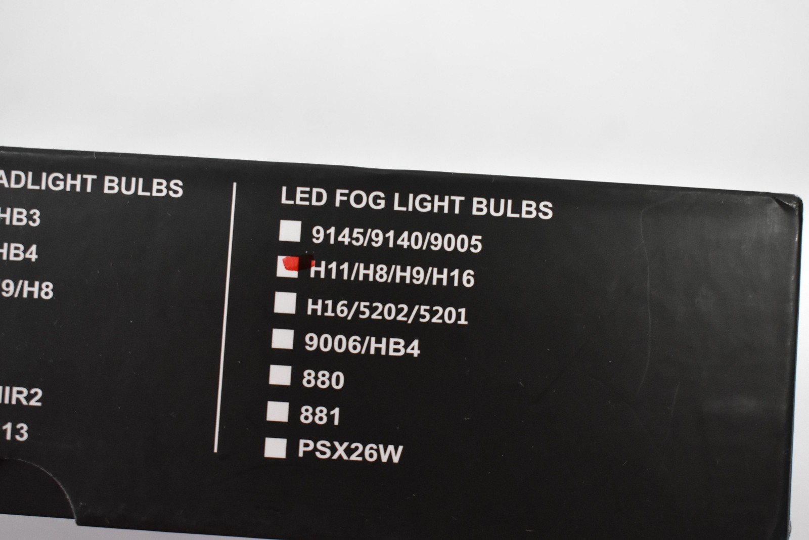 LTZXAP LED Headlight Fog Bulbs Kit 9006 HB4 6pcs IP68 Waterproof Red Auto New