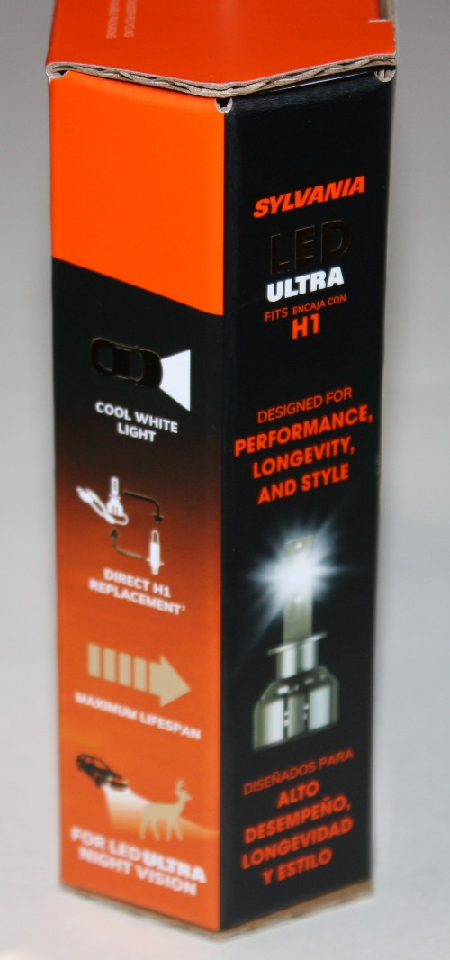 SYLVANIA H1 Ultra LED 2 Bulbs H1LEDHP.BX2 6000K BRAND NEW
