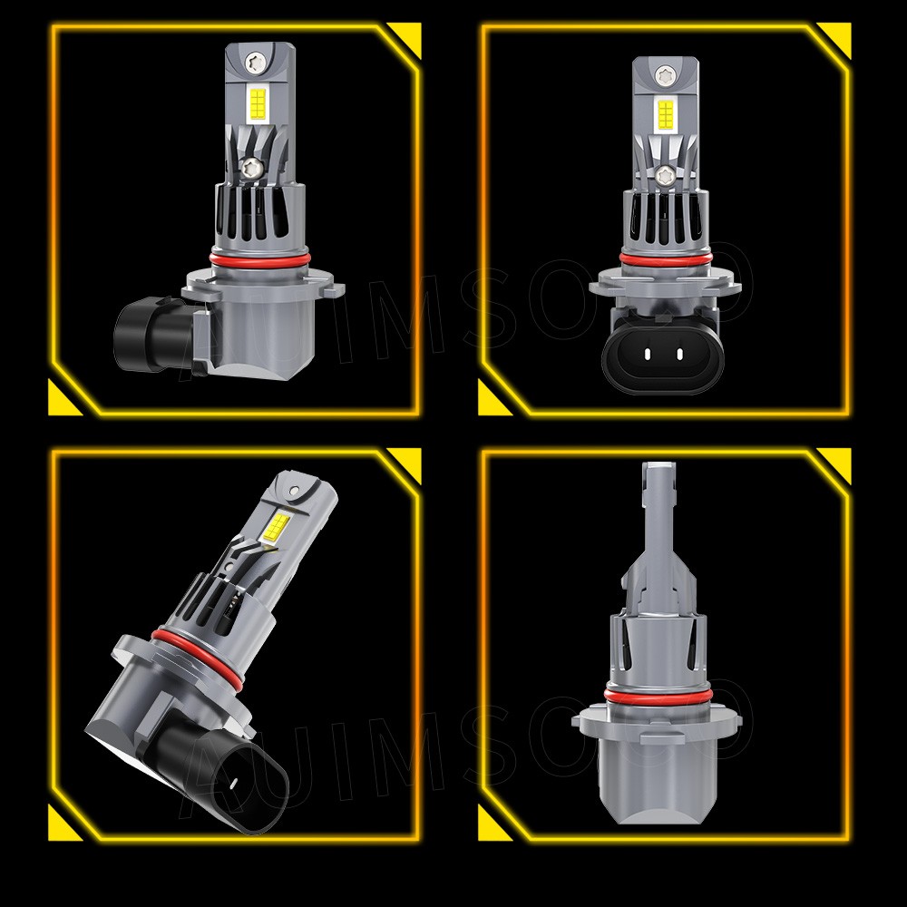 For Mercury Cougar 1990 LED Headlight Bulbs Kit High/low + Fog Light 50000 hours
