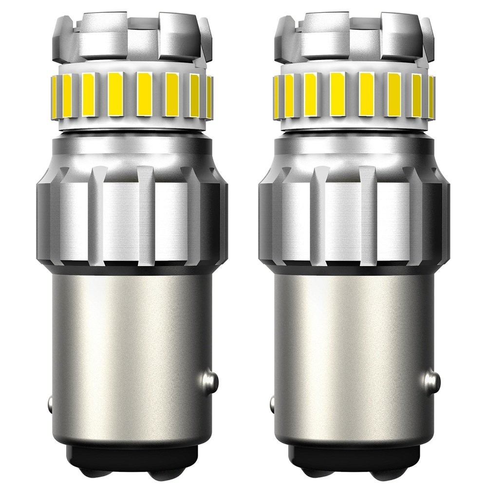 1157 2357 LED TURN SIGNAL LIGHT BULBS 6500K BRIGHT WHITE ANTI HYPER FLASH AUXITO