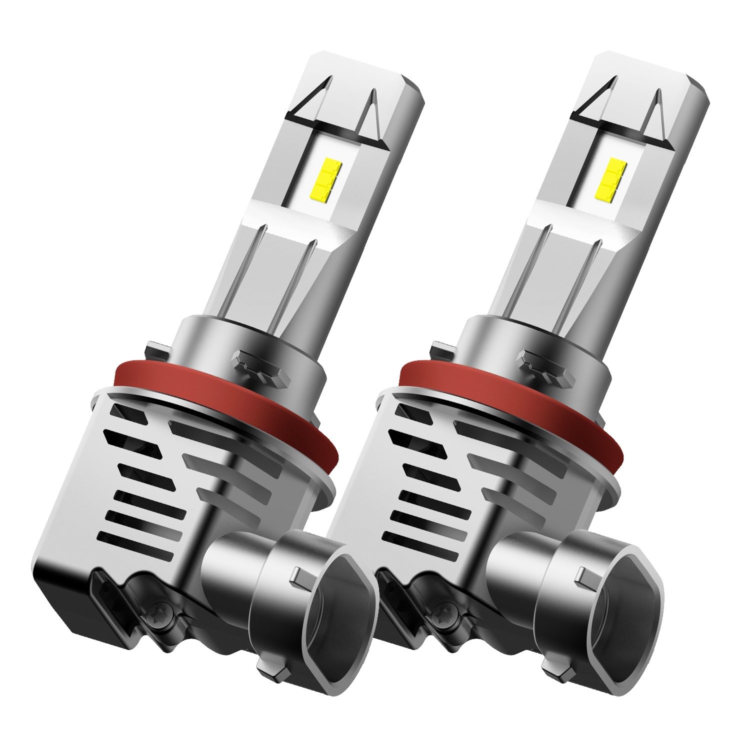 Auxito LED Headlight H11 Low Beam Bulb Canbus Kit 30000LM 6500K Ultra Bright 2PC