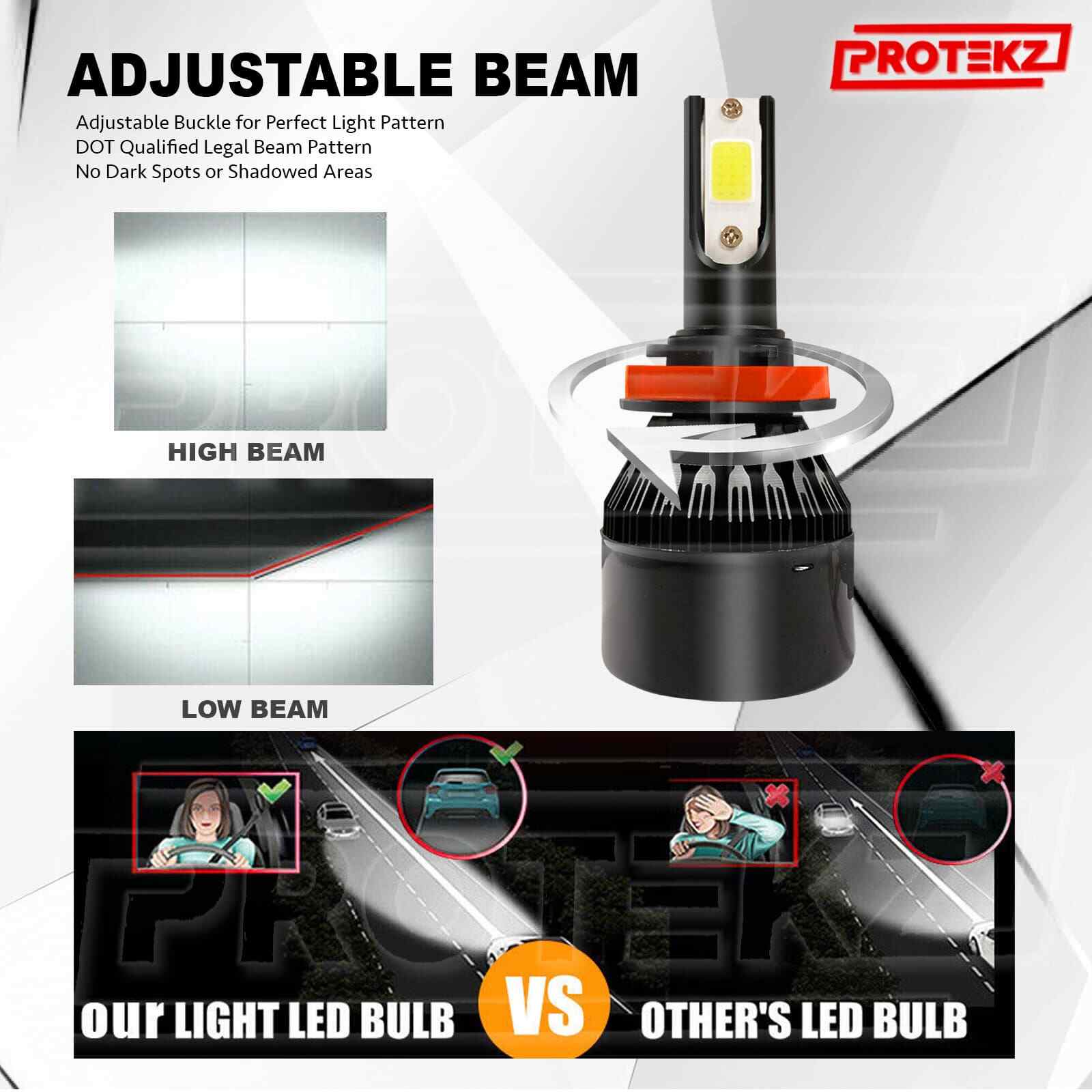 9006 HB4 LED Headlight Kit CREE 5Years Warranty 800W 120000LM 6500K Bulbs Light