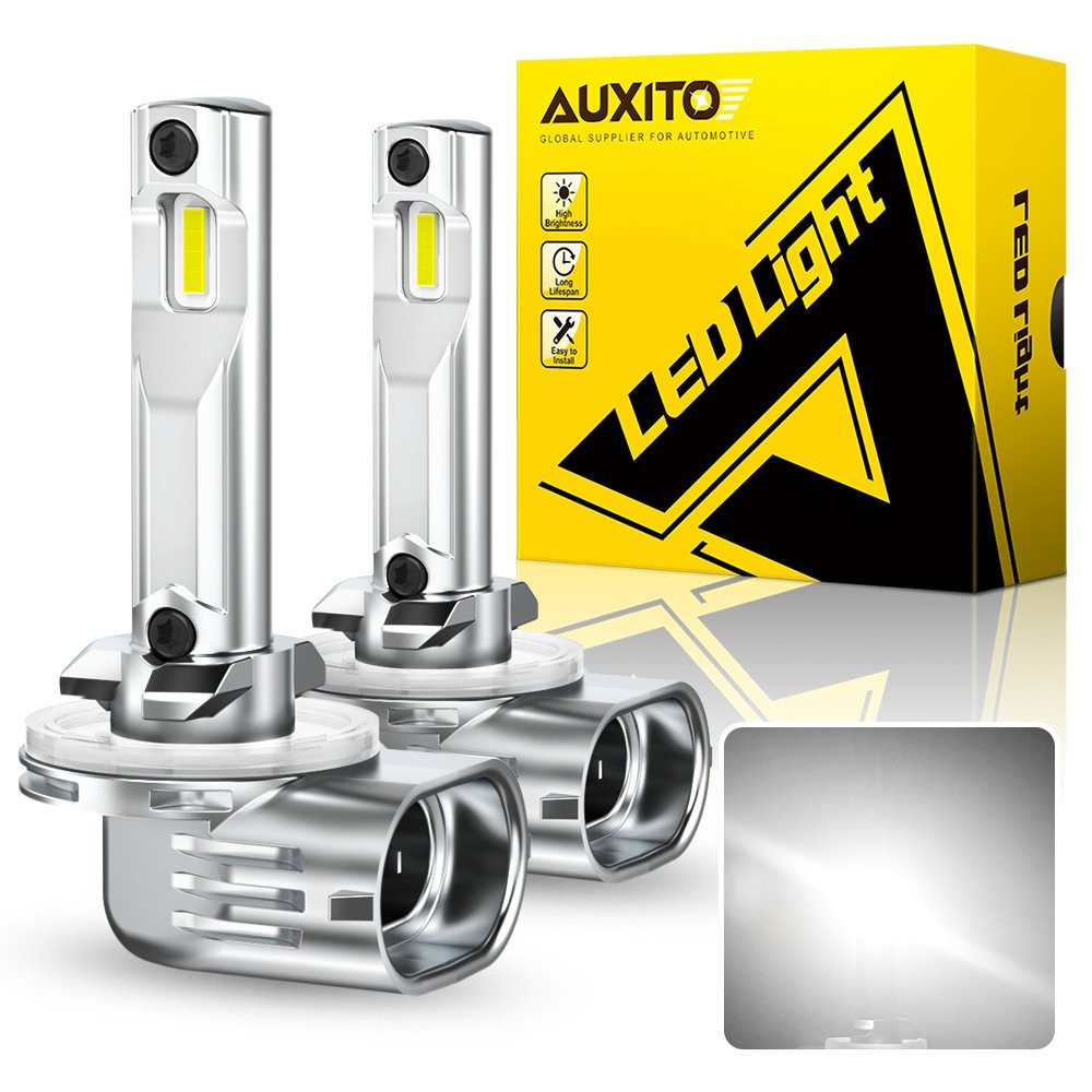 2pcs AUXITO White H27W/2 (881) LED Fog Daytime Running Light Bulbs High Power