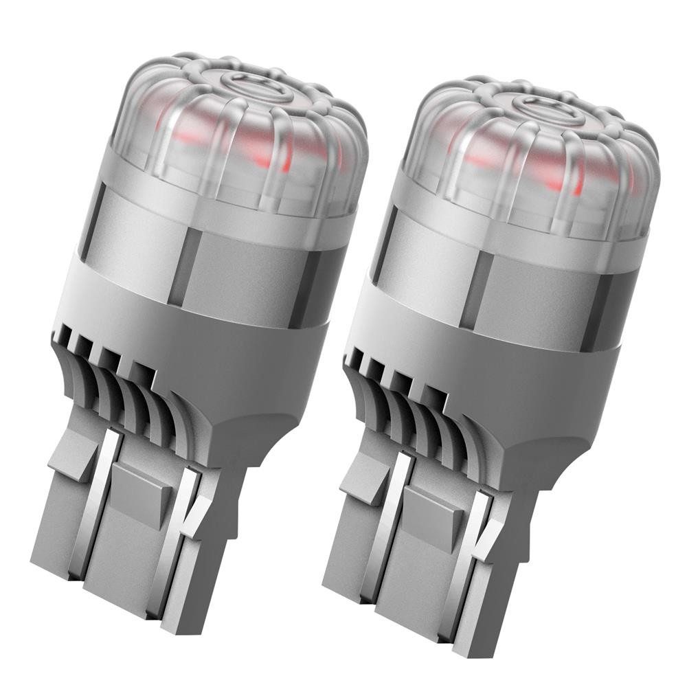 2pcs AUXITO 7443 7440 7444 Red LED Turn Signal Tail Brake Light Bulbs Error Free