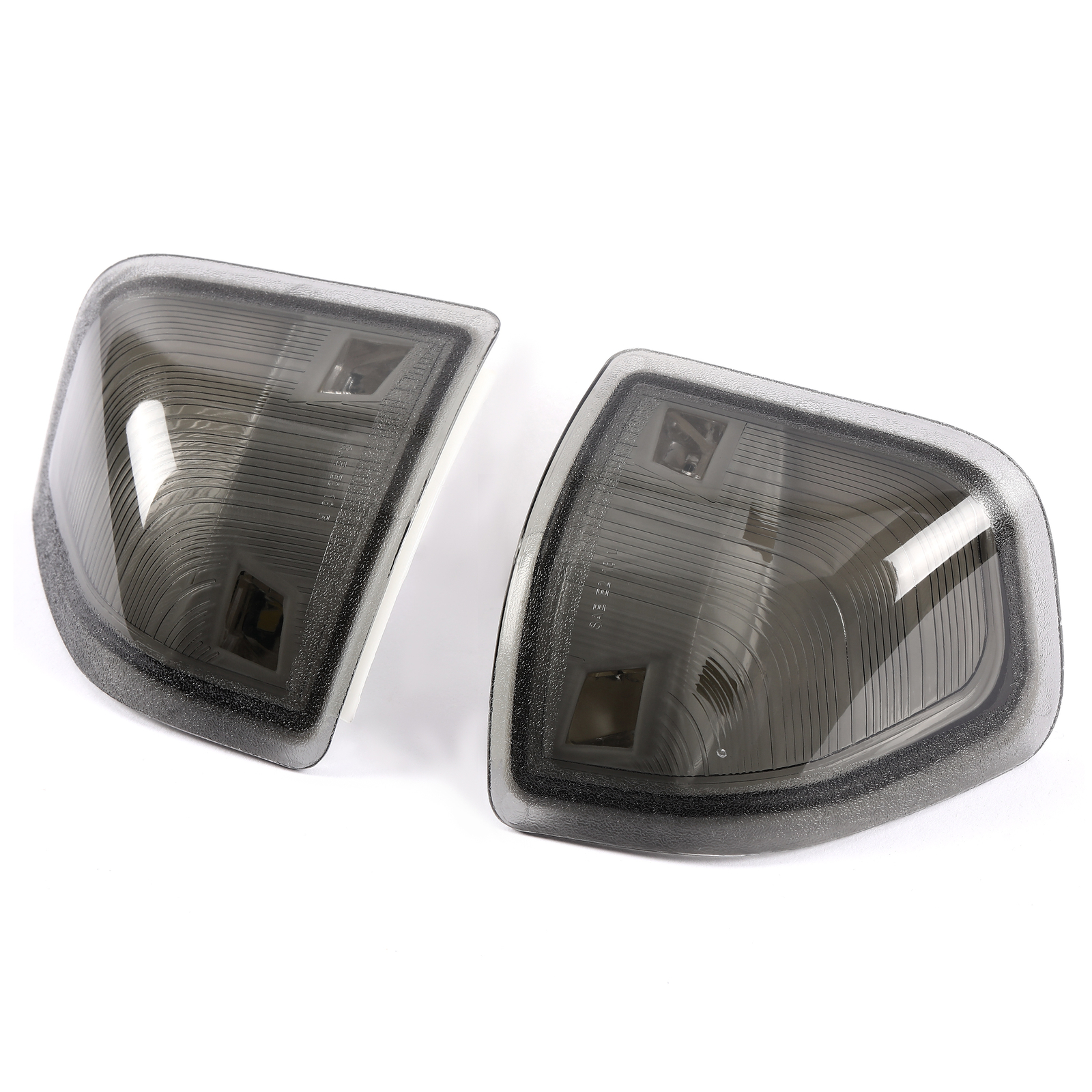 Smoke Lens Amber LED Side Mirror Turn Signal Lights For Dodge Ram 1500 2500 3500
