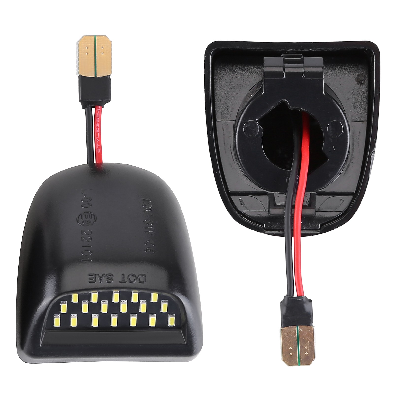 2x 12V LED License Plate Lights for Chevrolet Pickup Truck GMC 22794700
