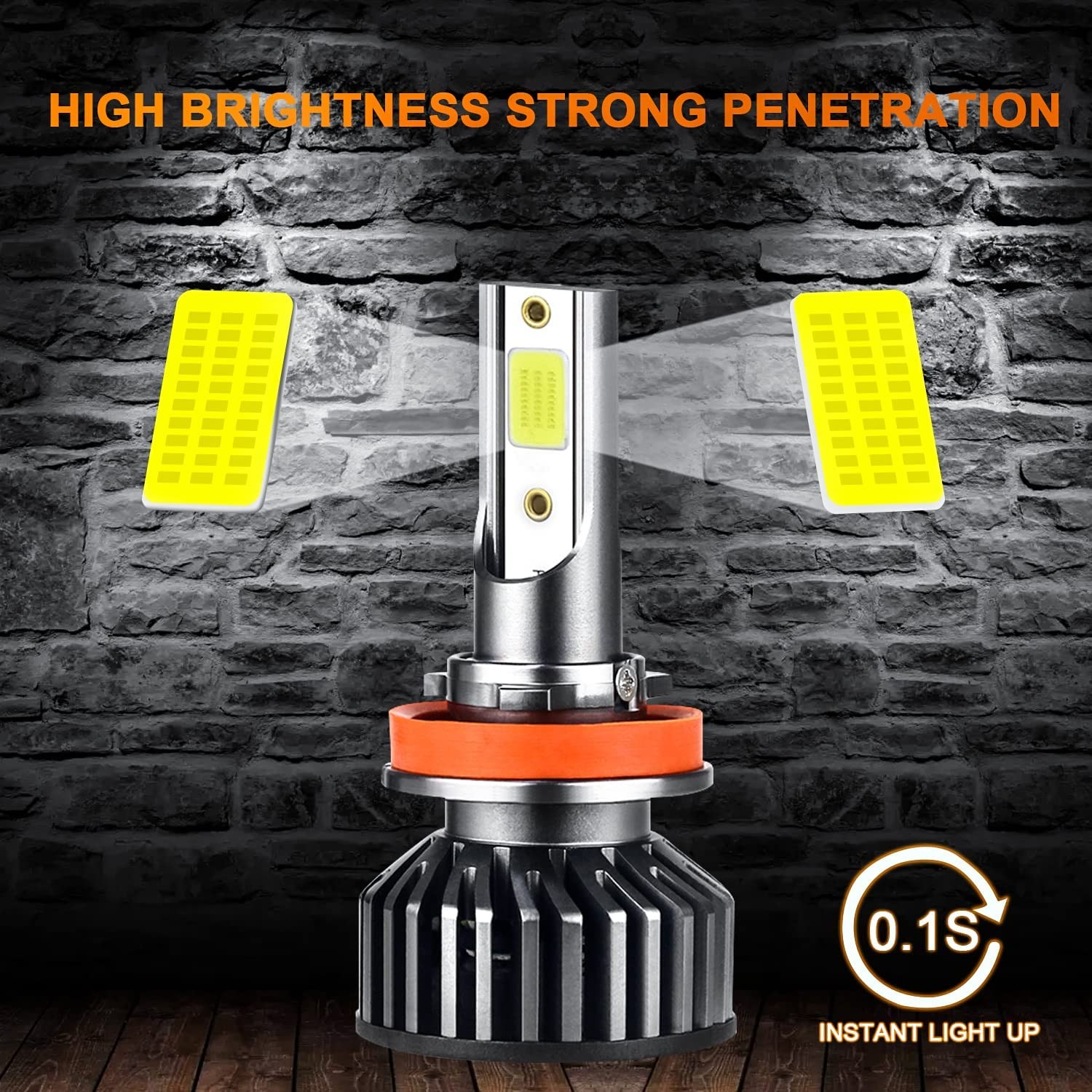 For Ford Ranger 2019-2022 Combo LED Headlight Lights Bulbs 6000K High/Low Beam