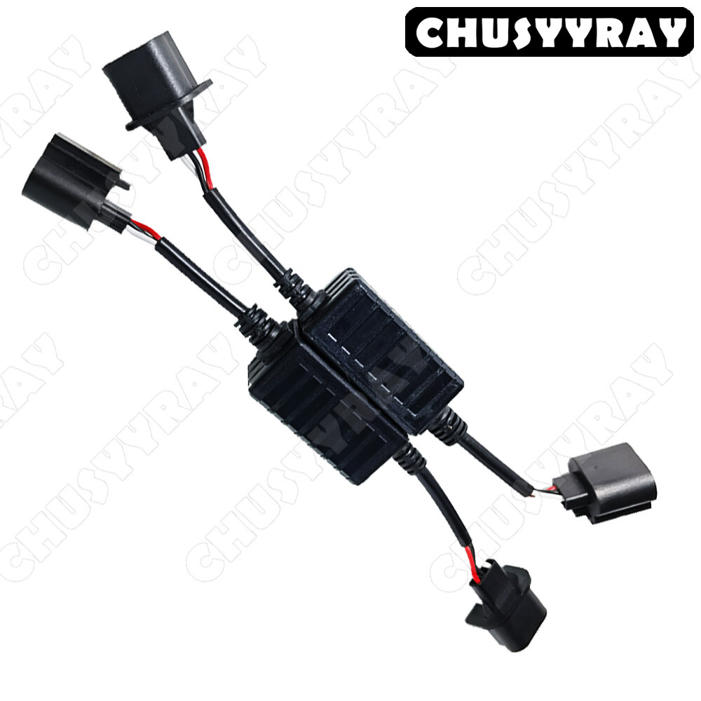 H13 9008 LED Headlight Error Free Canbus Decoder Anti-Flicker Resistor for Dodge