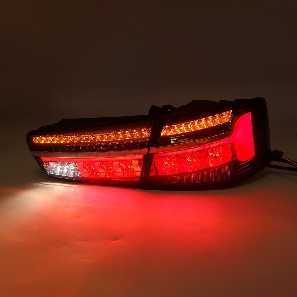 LED Tail Light Assembly For Audi A6 / S6 12-15 Rear W/ Dynamic Turn Signal Lamp