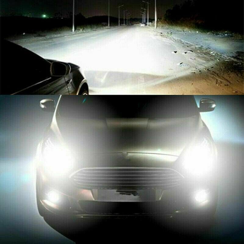 4-sides 9012 LED Headlight Bulb kit High Low Beam 6000K Super Bright power white