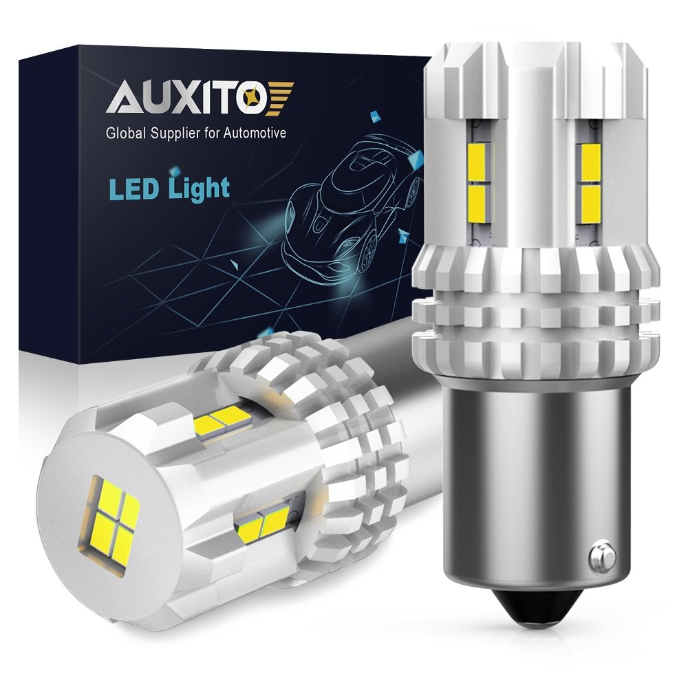 AUXITO 2800LM 1156 7506 LED White Backup Reverse Light Bulbs 6000K Super Bright