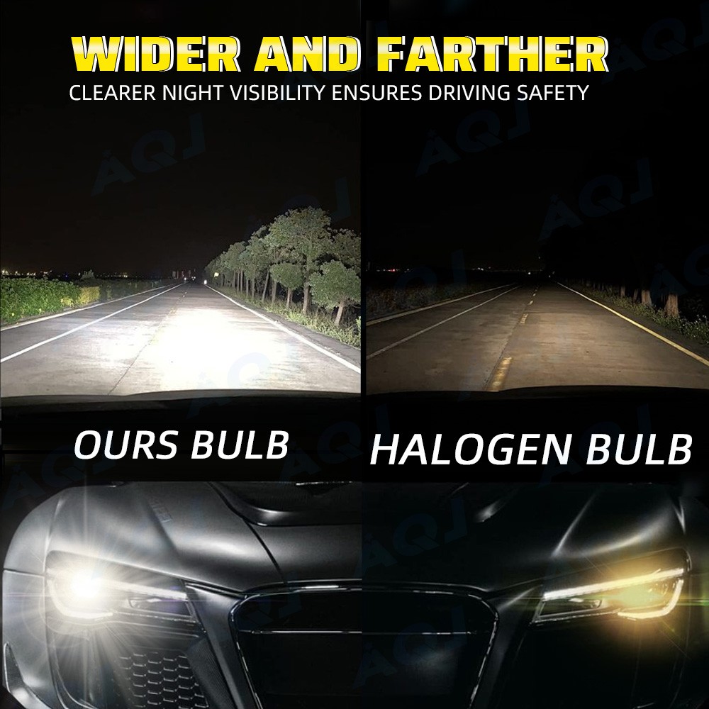 For Suzuki SX4 2007-2013 4X LED Headlight High Low Beam + Fog Light Bulbs