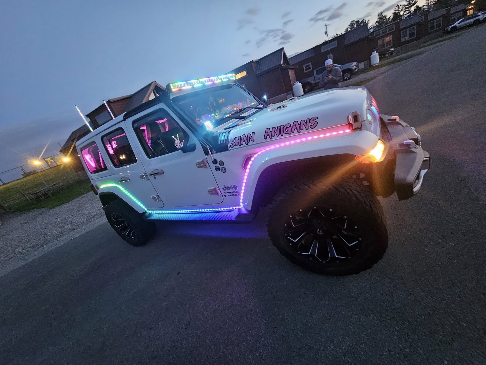Full Tinted /Clear IP65 CHASING Dynamic Light Strip for Slingshot Bike Music APP