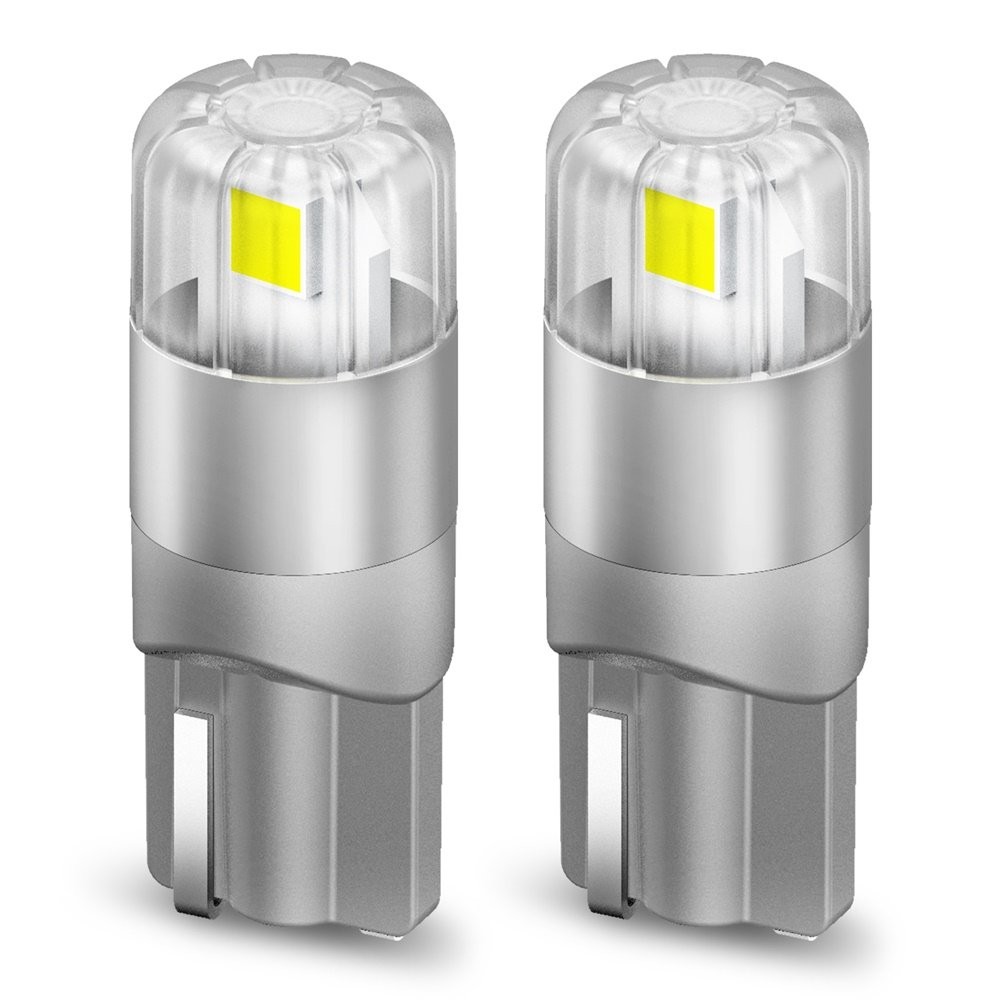 2-20PCS T10 W5W 194 LED License Plate Reading Light Headlight Bulb 3030SMD 2US2T