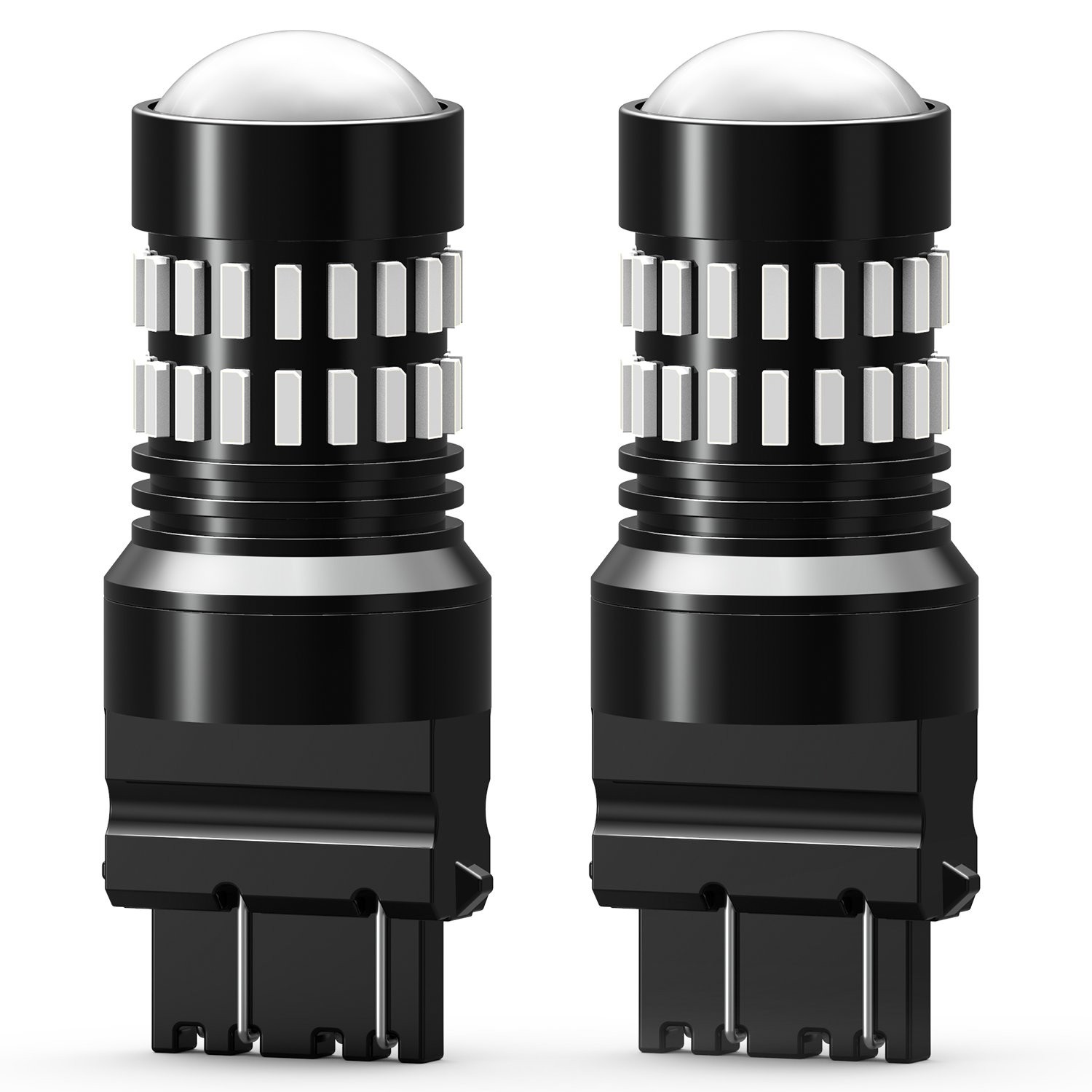 2-20 AUXITO 3157 Red Lamp LED Bulb Error Free Brake Tail Light 4014SMD Chips 12V