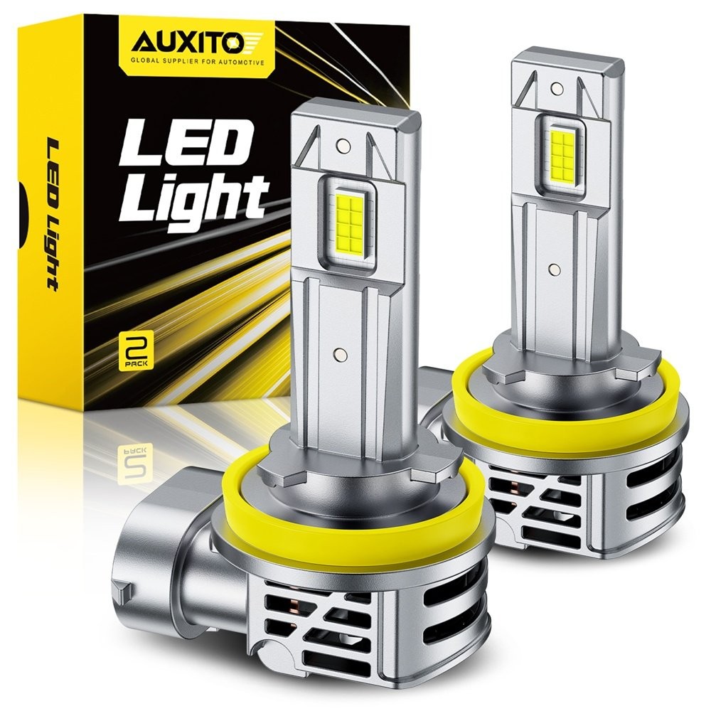 2-20PC AUXITO H11 LED Headlight Fog Bulb White Low Conversion 60000LM Bright M6S